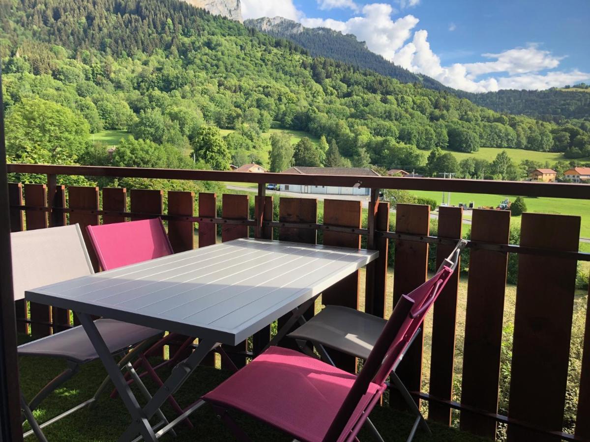 Studio Agreable Et Cosy Avec Vue Sur Les Memises Thollon-les-Memises Exterior photo